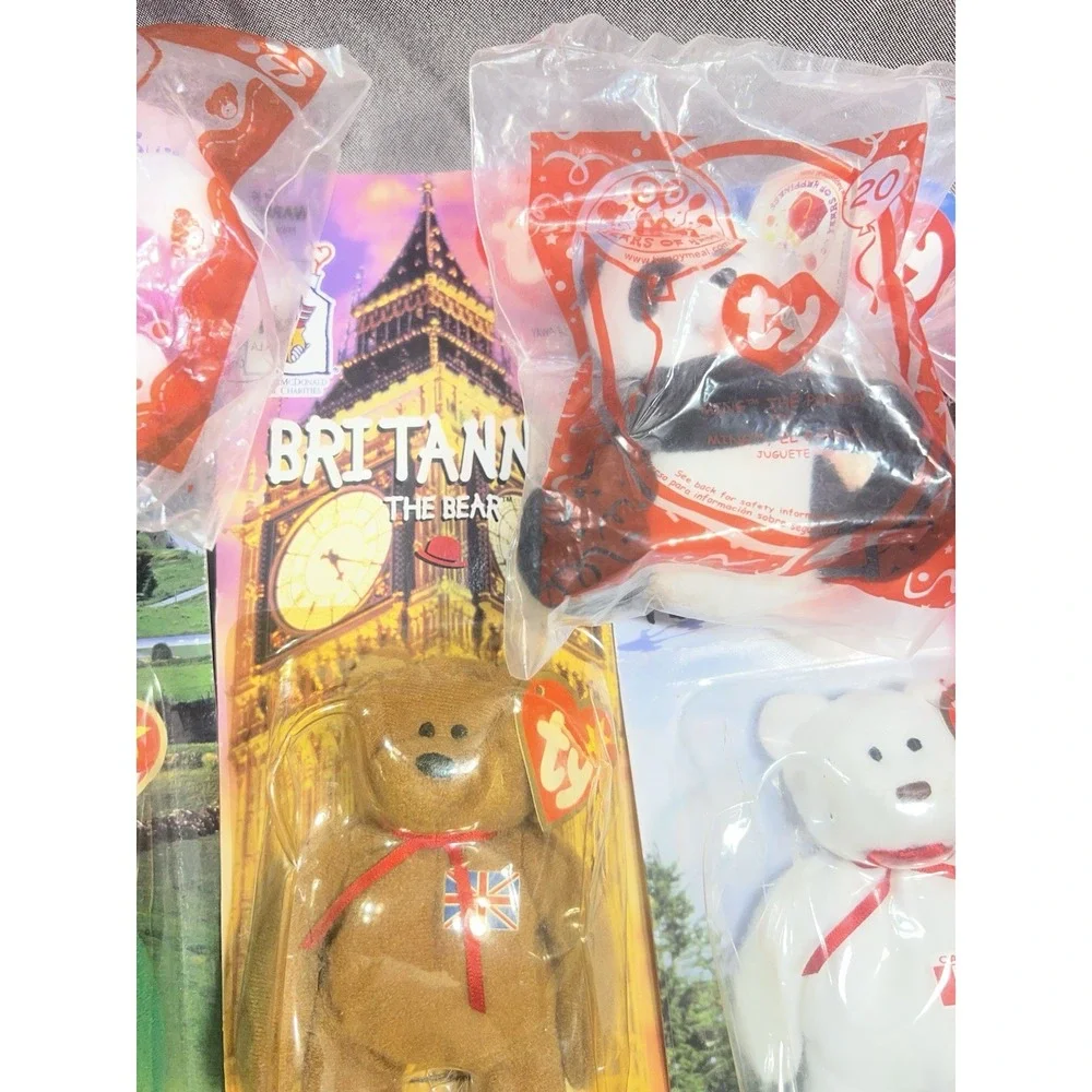 TY‎ MCDONALDS TOY LOT 7 BABIES SEALED (2579)